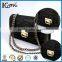 New design luxury gold metal push bag lock