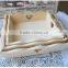 wooden shot glass tray,wooden restaurant tray,wood fruit serving tray