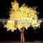 Waterproof wedding decoration Led ginkgo trees artificial outdoor lighting trees