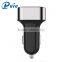 2016 Hot sale mobile car charger 3 port car usb adapter with blue LED indication