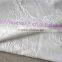 2016 plain white flower cotton fabric, cotton fabric for t-shirt