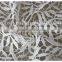 High quality embroidery water-soluble lace fabric for wedding dress in white