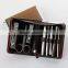 Bonvatt 8 PCS Professional Leather Bag Stainless Steel Manicure Set,Manicure Kit
