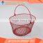 2016 Customized Cheap Wire Egg Collection Basket
