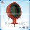 sand cast ductile iron butterfly valve body casting