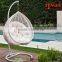 Black Hanging Egg Chair Outdoor Rattan Wicker