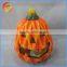 Halloween ceramic pumpkin with owl, fox, halloween decoration item