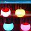 led night club glowing table