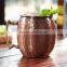 Antique Copper Mugs for Vodka, Moscow Mule drink Copper Mugs, Hammered Copper Mugs