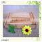 recycled plywood paulownia pine foldable wood pill box