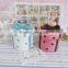 Wedding decora ceramic mini suitcase gift box