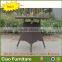 outdoor teak wood furniture rattan dining table designs