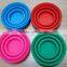 Lovely Portable Silicone Retractable Outdoor Travel Camping Folding Cup