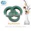 hebei huiya new product Ring floral foam, ring florist foam, ring round flower mud
