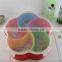5 compartments Plastic snack box dessert plate food and candy storage box