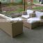 PE rattan garden sofa set
