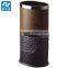 Office waste paper bin metal trash bin hotel indoor dustbin chatroom