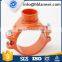 China Spray lacquer coupling and grooved pipe fittings