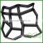 Garden patio DIY plastic pathmate walk maker Country Stone Pattern paving mold random stone mold