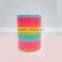 Hot Plastic Magic Rainbow Coil Spring Slinky Colorful Novelties Educational Toy