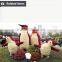 Milan grass shaped ornamental topiary boxwood animal for theme park decoration