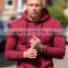 High Quality Men's Tracksuits Gym Fitted Full Zip Up Hoodie Tracksuit Tops and Bottoms Tapered Jogger Pants