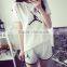 new design custom cotton/polyester women basketball jersey