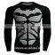 Men's Compression Long Sleeve T-shirt Running Cycling Base Tee Tops