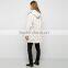 Runwaylover 5524 Europea Hot Sale White Denim Long Oversize Coat