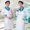 custom cheap short sleeve wholesale white colour Slim-fitting medical uniforms/nurse uniforms
