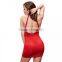 Latest design Sexy Package Hip Dresses beautiful lady one-piece dress