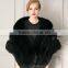 Wholesale Customized European Style Faux Fur Cape Ladies Winter Shawl