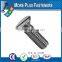 Made in Taiwan Metric Machine Screw DIN 963 ISO 2009 Slotted Flat Head Countersunk Steel Zinc Plated