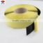 Black Color Hook And Loop Adhesive Backed Tape 3/8" to 6" In 25 Meter Rolls