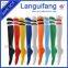 world cup long design football sock with stripes