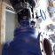 Globe Type Pneumatic Control Valve with side wheel,regulatign valve