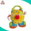 baby 3D cartoon Alarm Clock plush toy soft alarm stuffed toy