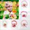 Children's hair bow rose flower lace elastic belt Euramerican children's hair band Baby Headband