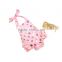 2016 Wholesale boutique baby clothes 100% cotton baby romper for girls