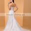 Mermaid Wedding Dress Elegant & Luxurious Vintage Inspired Court Train Strapless Lace bridal gown P061