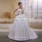 A-Line Strapless Long Trailing With Beaded Sash wedding dress AS01202
