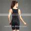 Black Tight Sleeveless Summer Triathlon Cycling Wear for Lady