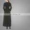Beautiful Black Flare Sleeves Long Dress Muslim Women Wearing Design