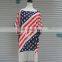2016 USA national day lady summer beach dress USA beach shawl cape