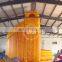 Volcano corkscrew gaint inflatable water slide with pool for games
