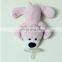 green cute caterpillar pacifier baby calm plush toy