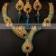 Antique jewelry, Indian Polki necklace jewelry manufacturer