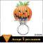 Personalized Halloween Gift Hallowmas Enamel Pumpkin Eyeglass Holder
