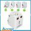 China Wholesale customized printing 3-in-one world Travel Adapter