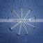 Hot sale Galvanized Umbrella Head Roofing Nail/BWG9X2.5"roofing nail